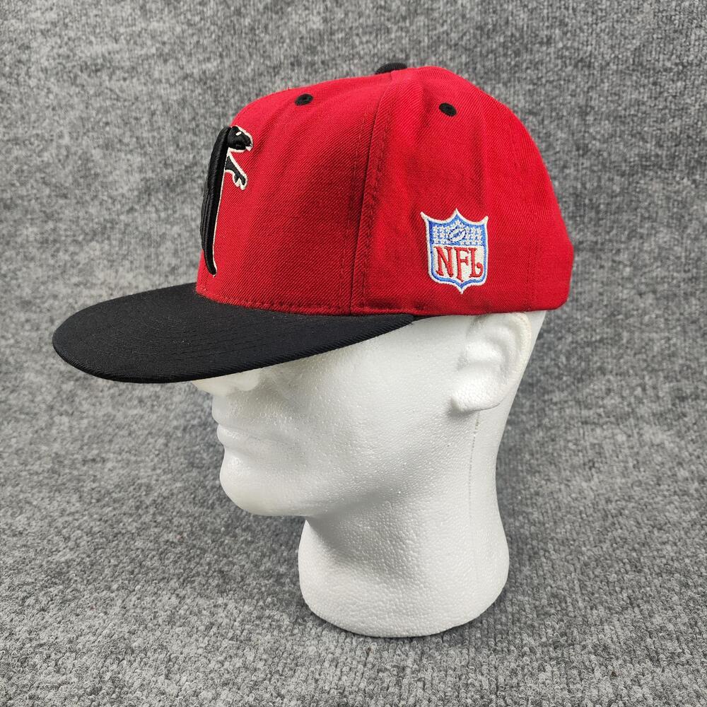 Atlanta Falcons Hat Cap Snap Back Mens OSFA Red NFL Football Mitchell & Ness